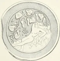 An illustration from Caractâeristiques des saints dans l'art populaire (1867)