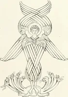 An illustration from Caractâeristiques des saints dans l'art populaire (1867)