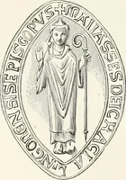 An illustration from Caractâeristiques des saints dans l'art populaire (1867)