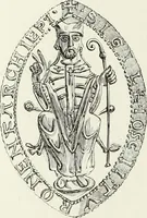 An illustration from Caractâeristiques des saints dans l'art populaire (1867)