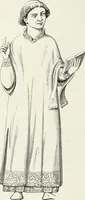 An illustration from Caractâeristiques des saints dans l'art populaire (1867)