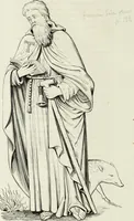 Picture 280 of 296 from Caractâeristiques des saints dans l'art populaire (1867), leaf 425