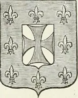 An illustration from Caractâeristiques des saints dans l'art populaire (1867)