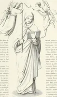 An illustration from Caractâeristiques des saints dans l'art populaire (1867)
