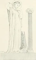 An illustration from Caractâeristiques des saints dans l'art populaire (1867)