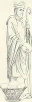 An illustration from Caractâeristiques des saints dans l'art populaire (1867)
