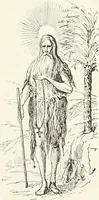 An illustration from Caractâeristiques des saints dans l'art populaire (1867)