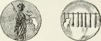 An illustration from Caractâeristiques des saints dans l'art populaire (1867)