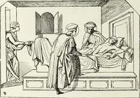 An illustration from Caractâeristiques des saints dans l'art populaire (1867)