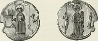 An illustration from Caractâeristiques des saints dans l'art populaire (1867)