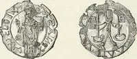 An illustration from Caractâeristiques des saints dans l'art populaire (1867)