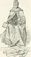 An illustration from Caractâeristiques des saints dans l'art populaire (1867)
