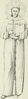An illustration from Caractâeristiques des saints dans l'art populaire (1867)
