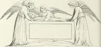 An illustration from Caractâeristiques des saints dans l'art populaire (1867)