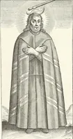 An illustration from Caractâeristiques des saints dans l'art populaire (1867)