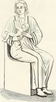 An illustration from Caractâeristiques des saints dans l'art populaire (1867)