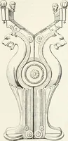 An illustration from Caractâeristiques des saints dans l'art populaire (1867)