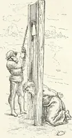An illustration from Caractâeristiques des saints dans l'art populaire (1867)
