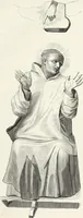 An illustration from Caractâeristiques des saints dans l'art populaire (1867)