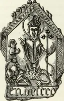 An illustration from Caractâeristiques des saints dans l'art populaire (1867)