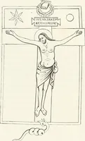 An illustration from Caractâeristiques des saints dans l'art populaire (1867)