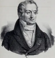 An illustration from Caractères phrénologiques et physiognomoniques des contemporains les plus célèbres, selon les systèmes de Gall, Spurzheim, Lavater, etc. (1837)