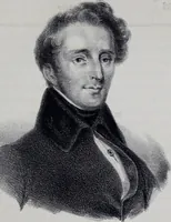 An illustration from Caractères phrénologiques et physiognomoniques des contemporains les plus célèbres, selon les systèmes de Gall, Spurzheim, Lavater, etc. (1837)