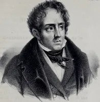 An illustration from Caractères phrénologiques et physiognomoniques des contemporains les plus célèbres, selon les systèmes de Gall, Spurzheim, Lavater, etc. (1837)