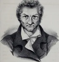 An illustration from Caractères phrénologiques et physiognomoniques des contemporains les plus célèbres, selon les systèmes de Gall, Spurzheim, Lavater, etc. (1837)