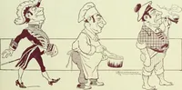 An illustration from Caras y caretas (1898)