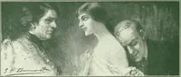 An illustration from Caras y caretas (1898)