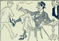 An illustration from Caras y caretas (1898)