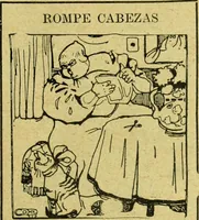 An illustration from Caras y caretas (1898)