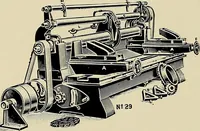 An illustration from Card grinding in theory and practice : a treatise upon the various methods of grinding card clothing used by spinners of cotton, wool, silk, and other textile fibres (1922)