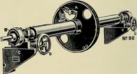 An illustration from Card grinding in theory and practice : a treatise upon the various methods of grinding card clothing used by spinners of cotton, wool, silk, and other textile fibres (1922)