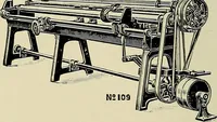 An illustration from Card grinding in theory and practice : a treatise upon the various methods of grinding card clothing used by spinners of cotton, wool, silk, and other textile fibres (1922)
