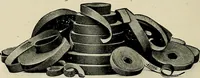 An illustration from Card grinding in theory and practice : a treatise upon the various methods of grinding card clothing used by spinners of cotton, wool, silk, and other textile fibres (1922)