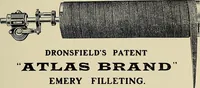 Picture 58 of 65 from Card grinding in theory and practice : a treatise upon the various methods of grinding card clothing used by spinners of cotton, wool, silk, and other textile fibres (1922), leaf 142