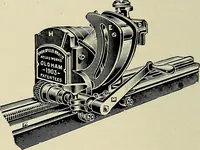 An illustration from Card grinding in theory and practice : a treatise upon the various methods of grinding card clothing used by spinners of cotton, wool, silk, and other textile fibres (1922)