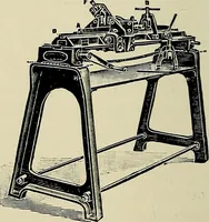 An illustration from Card grinding in theory and practice : a treatise upon the various methods of grinding card clothing used by spinners of cotton, wool, silk, and other textile fibres (1922)