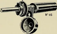 An illustration from Card grinding in theory and practice : a treatise upon the various methods of grinding card clothing used by spinners of cotton, wool, silk, and other textile fibres (1922)