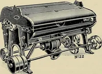 An illustration from Card grinding in theory and practice : a treatise upon the various methods of grinding card clothing used by spinners of cotton, wool, silk, and other textile fibres (1922)