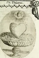 Picture 87 of 161 from Cardiomorpheoseos sive ex corde desumpta emblemata sacra (1645), leaf 114