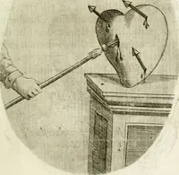 Picture 90 of 161 from Cardiomorpheoseos sive ex corde desumpta emblemata sacra (1645), leaf 118