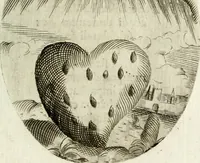 Picture 121 of 161 from Cardiomorpheoseos sive ex corde desumpta emblemata sacra (1645), leaf 158