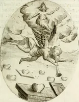 Picture 124 of 161 from Cardiomorpheoseos sive ex corde desumpta emblemata sacra (1645), leaf 162