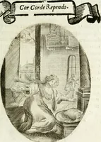 Picture 129 of 161 from Cardiomorpheoseos sive ex corde desumpta emblemata sacra (1645), leaf 172