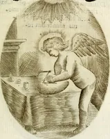 Picture 136 of 161 from Cardiomorpheoseos sive ex corde desumpta emblemata sacra (1645), leaf 180