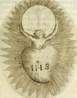 Picture 140 of 161 from Cardiomorpheoseos sive ex corde desumpta emblemata sacra (1645), leaf 184