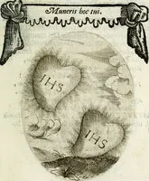 Picture 150 of 161 from Cardiomorpheoseos sive ex corde desumpta emblemata sacra (1645), leaf 204